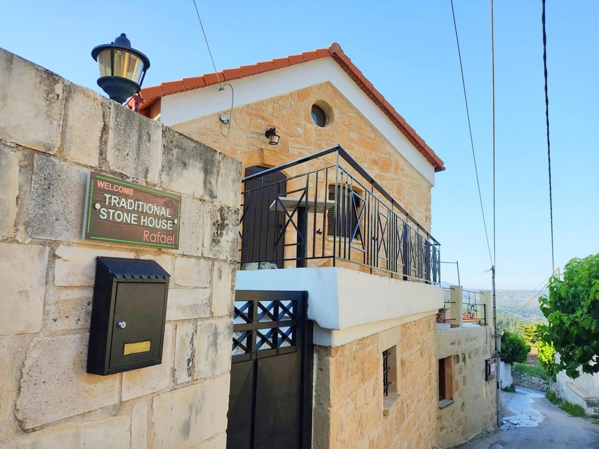 Traditional Stone House Rafael Villa Tzitzifés Exterior photo