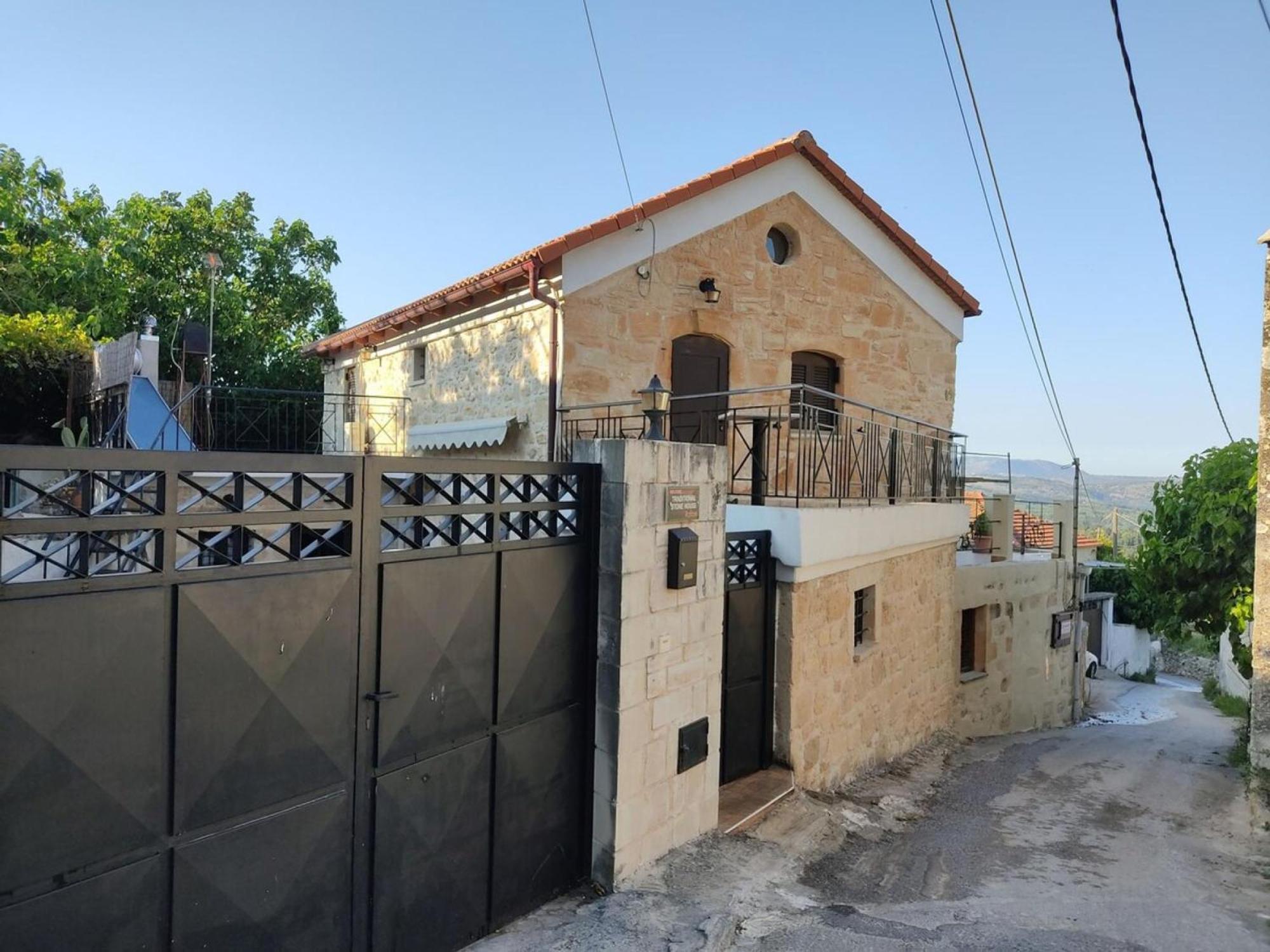 Traditional Stone House Rafael Villa Tzitzifés Exterior photo